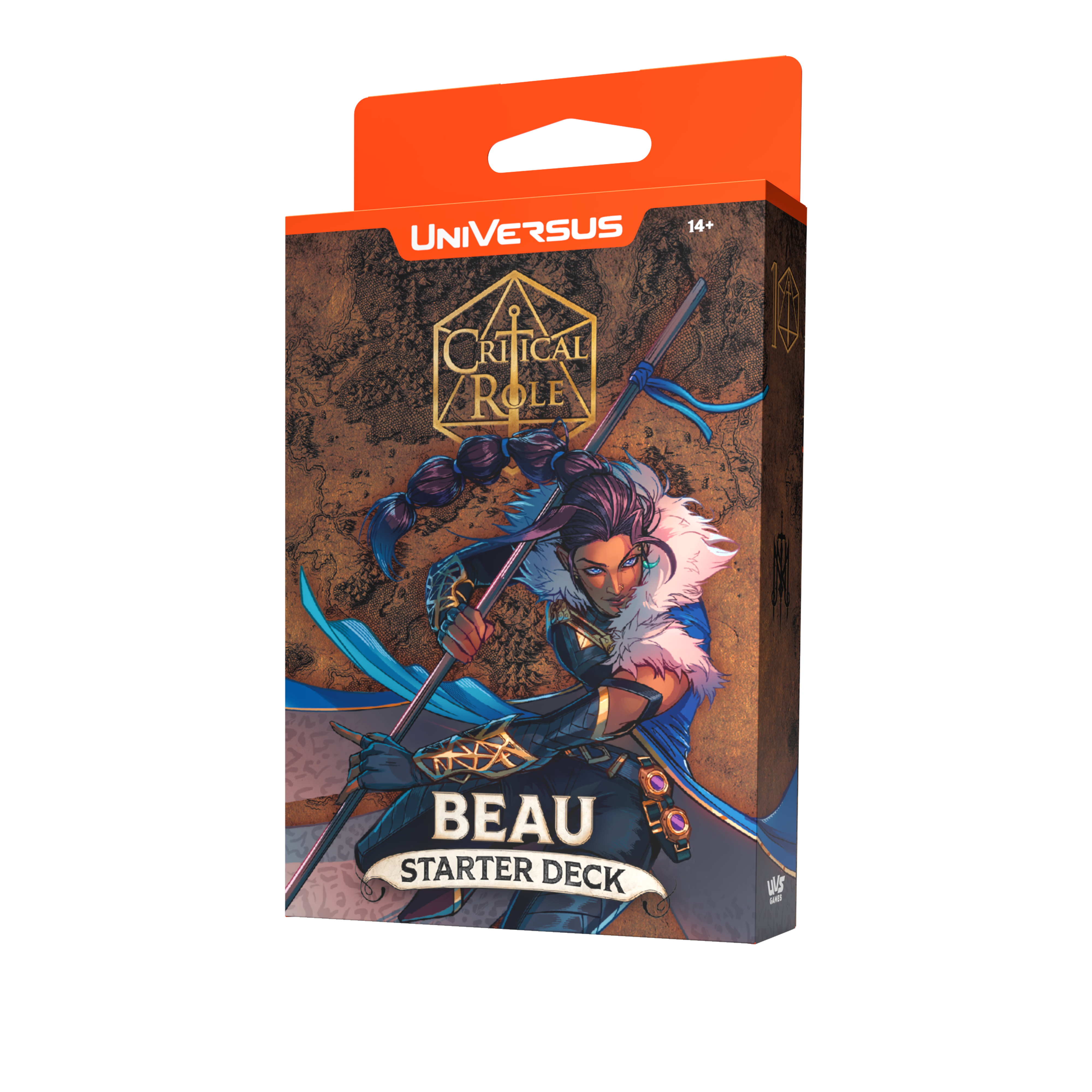 UniVersus CCG: Critical Role Heroes of Exandria- Starter Deck Display- Beau & Percy (8 Decks) | 810155271862