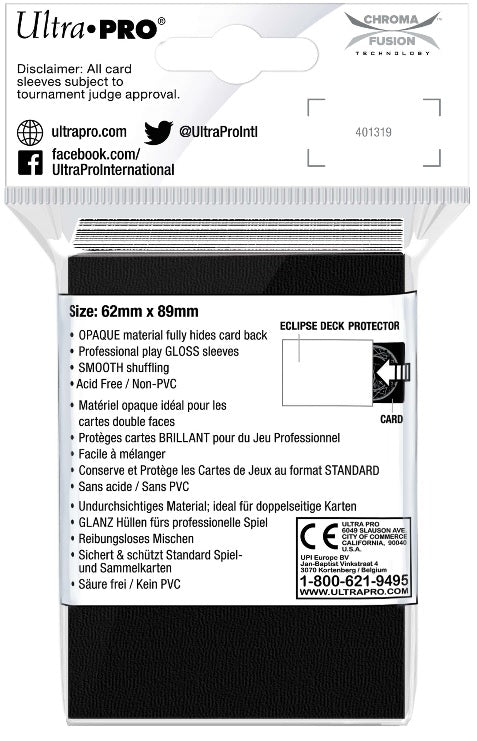 UP D-PRO SML ECLIPSE GLOSS ARCTIC WHITE 60CT | 074427156244