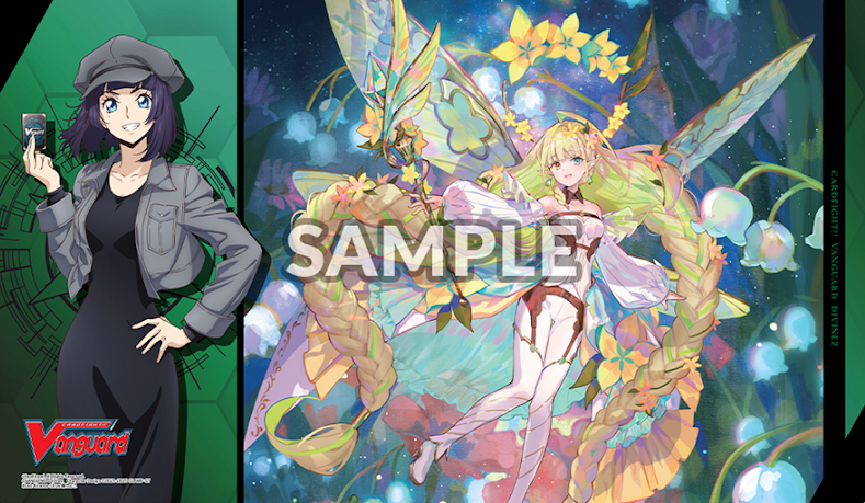 BUSHI SUPPLIES RUBBER PLAYMAT VOL. 12 CFV DIVINEZ DELUXE DESIGN A: RUKA & NANNACLIR | 8885021122052