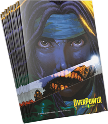 OVERPOWER: SKYBOUND THE WALKING DEAD SLEEVES - MICHONNE 100CT | 850071448962