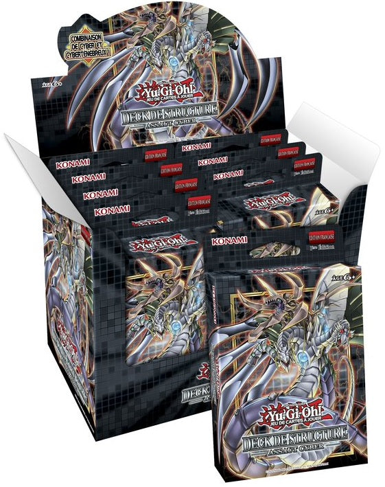 YGO FRENCH CYBER STRIKE STRUCTURE DECK | 083717854135
