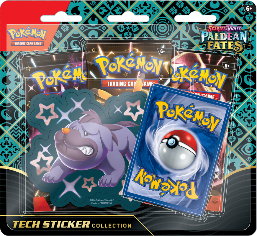 POKEMON SV4.5 PALDEAN FATES TECH STICKER COLL | 820650856136