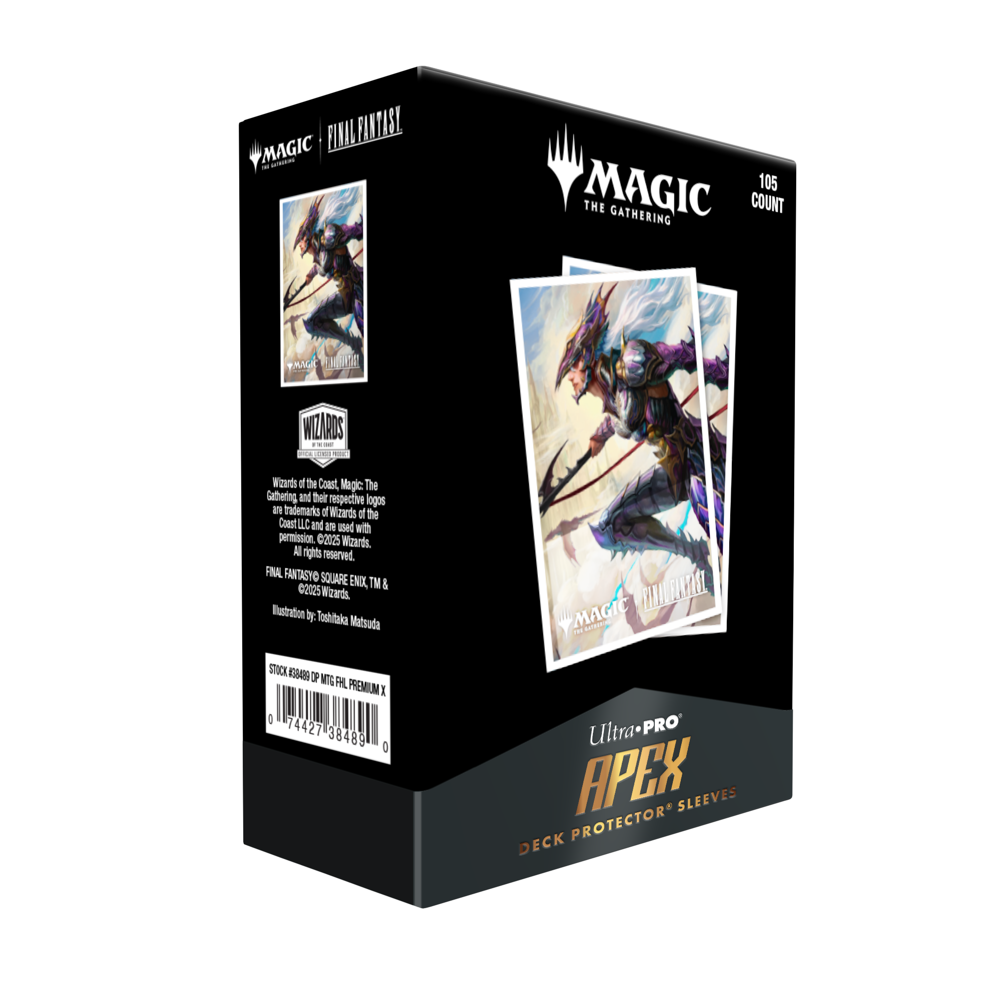 UP D-PRO APEX MTG FINAL FANTASY PREMIUM X 105CT | 074427384890