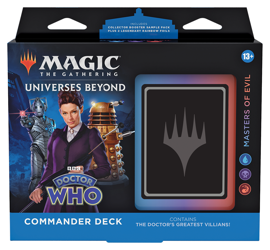 MTG: Universes Beyond- Doctor Who- Commander Deck Display | 195166228822