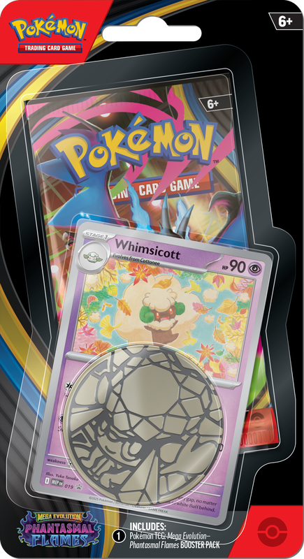 POKEMON ME02 PHANTASMAL FLAMES CHECKLANE BLISTER | 10-10189-108