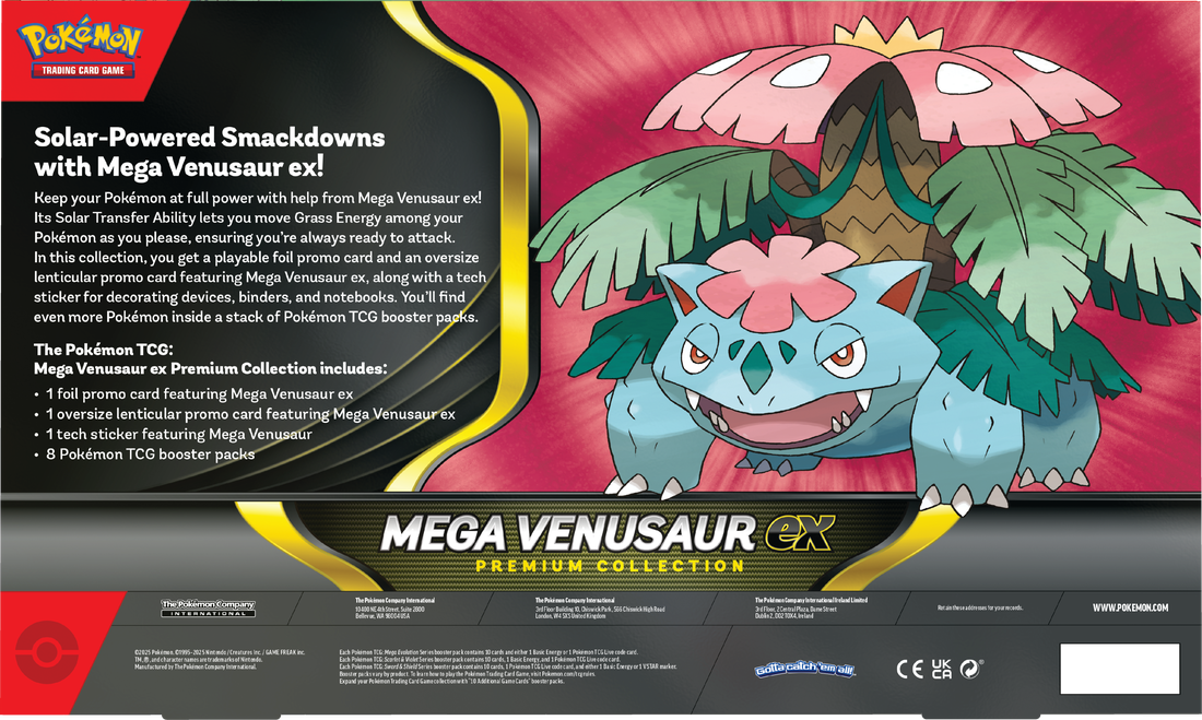 POKEMON MEGA VENUSAUR EX PREMIUM COLLECTION | 196214134522