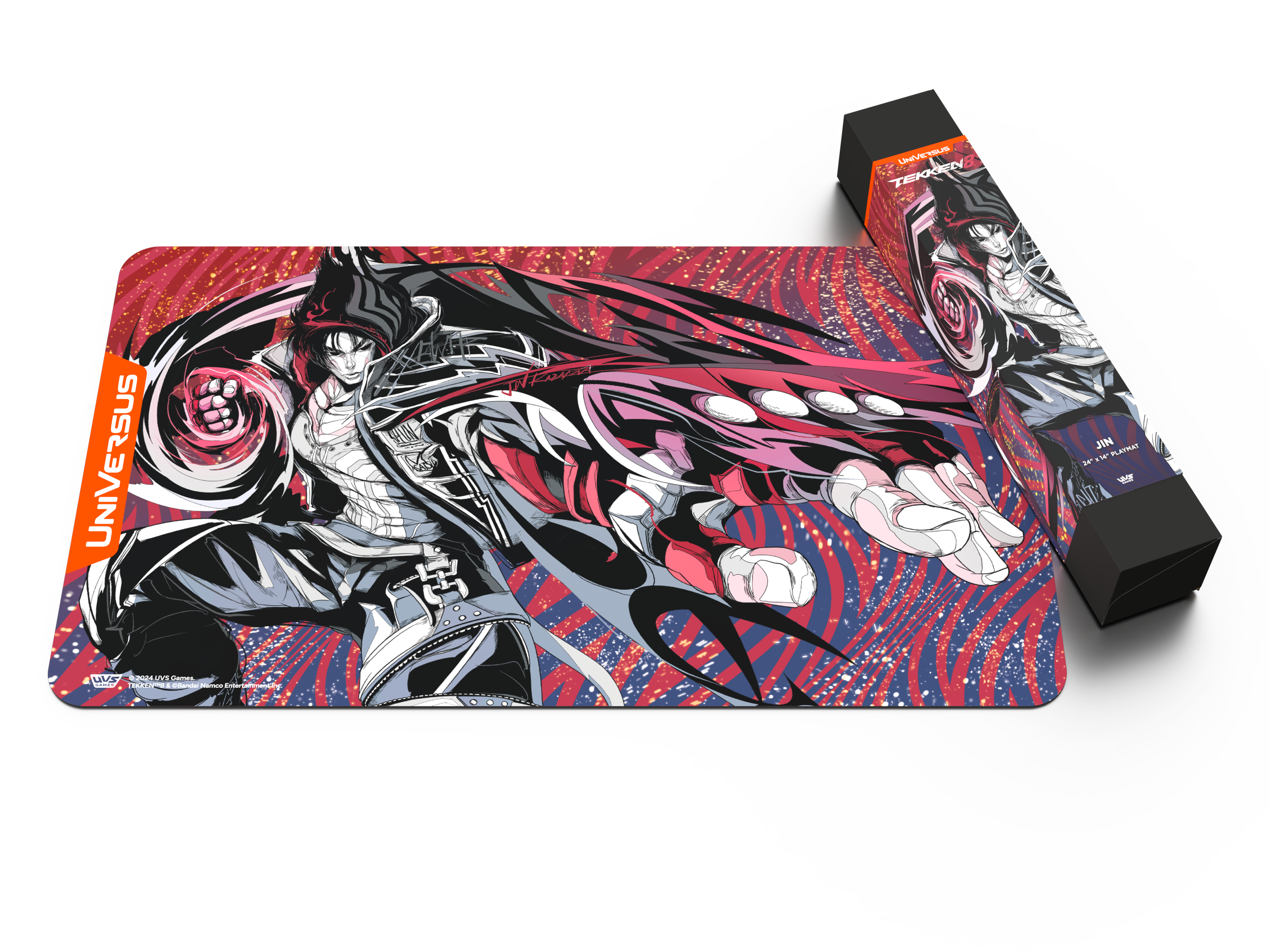 UniVersus CCG: Tekken 8- Jin Playmat | 810155270933
