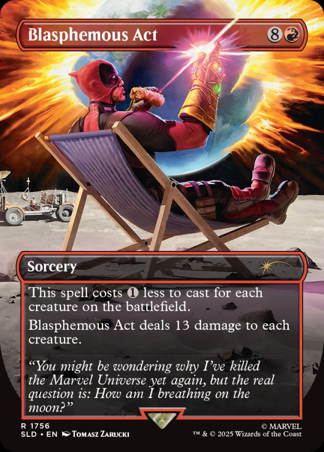 MTG SECRET LAIR MARVEL 6 (NON-FOIL) | 195166299204