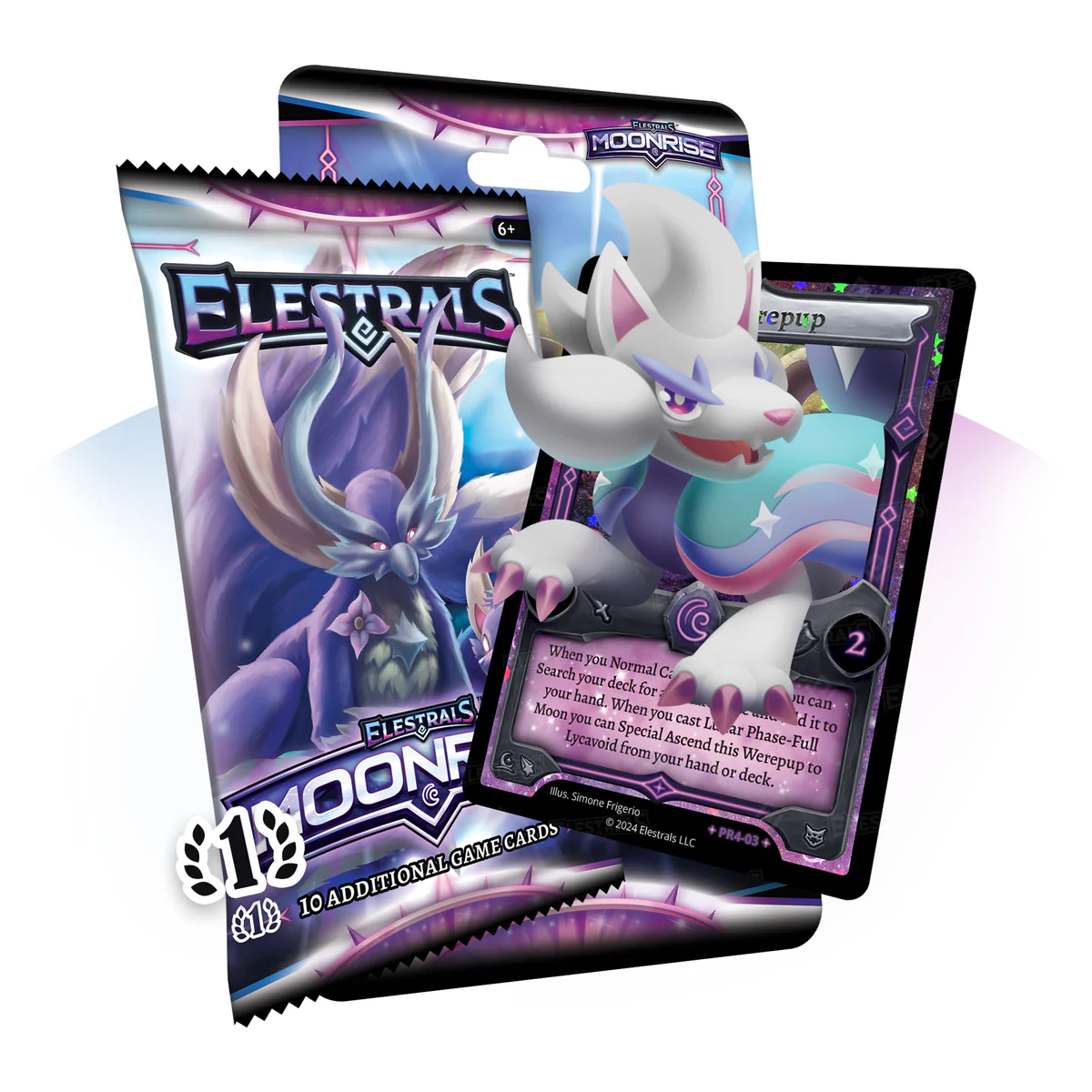 Elestrals: Moonrise- Blister Pack- Stellar Werepup | 810148650773
