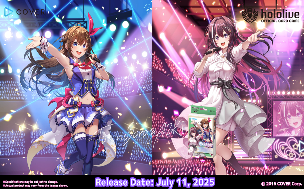 HOLOLIVE CG TOKINO SORA & AZKI STARTER DECK DISPLAY(4571696554260)(4571696554260)