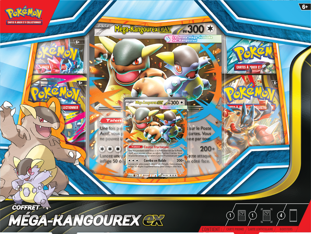 POKEMON FRENCH MEGA KANGASKHAN EX BOX | 196214116870