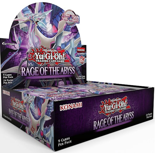 YGO RAGE OF THE ABYSS BOOSTER (9/24/12) | 083717866022
