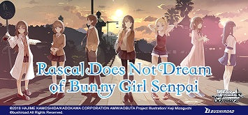 WS RASCAL DOES NOT DREAM OF BUNNY GIRL SENPAI BST | 8885009405146