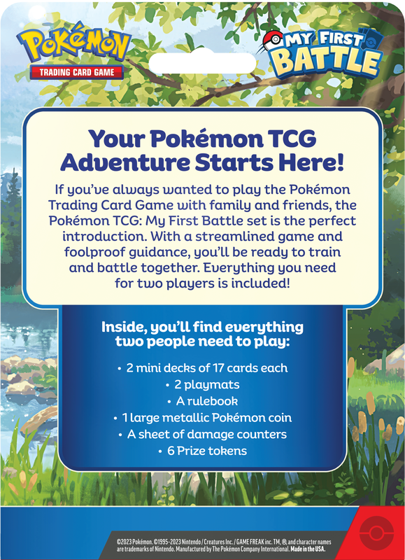 POKEMON MY FIRST BATTLE | 820650852534