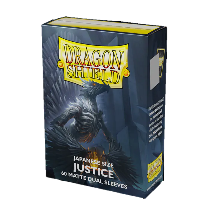 Dragon Shield Sleeves: Japanese DUAL- Matte Justice | 5706569151614