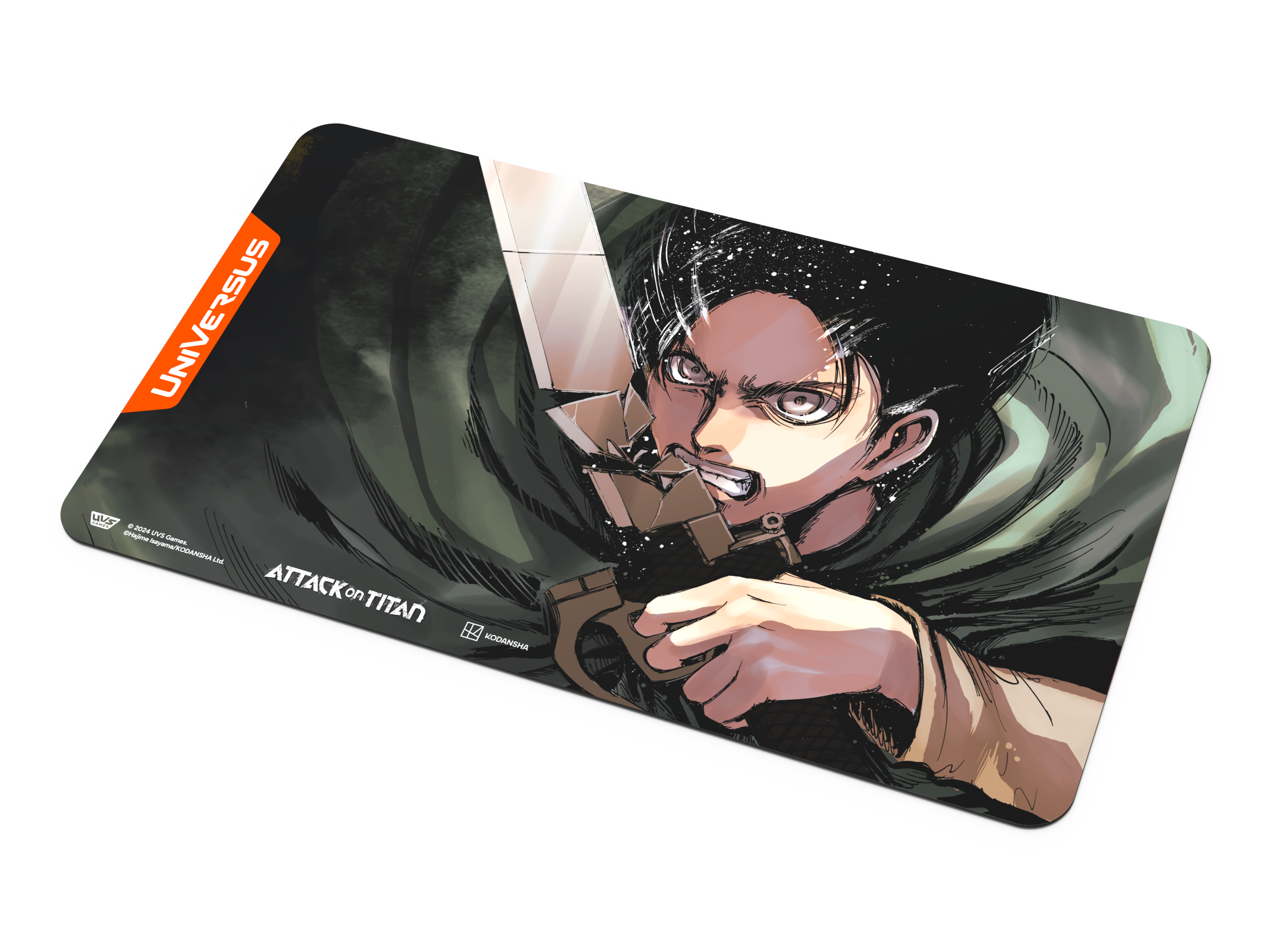 UniVersus CCG: Attack on Titan Battle for Humanity- Eren Yeager Playmat: | 810155270995