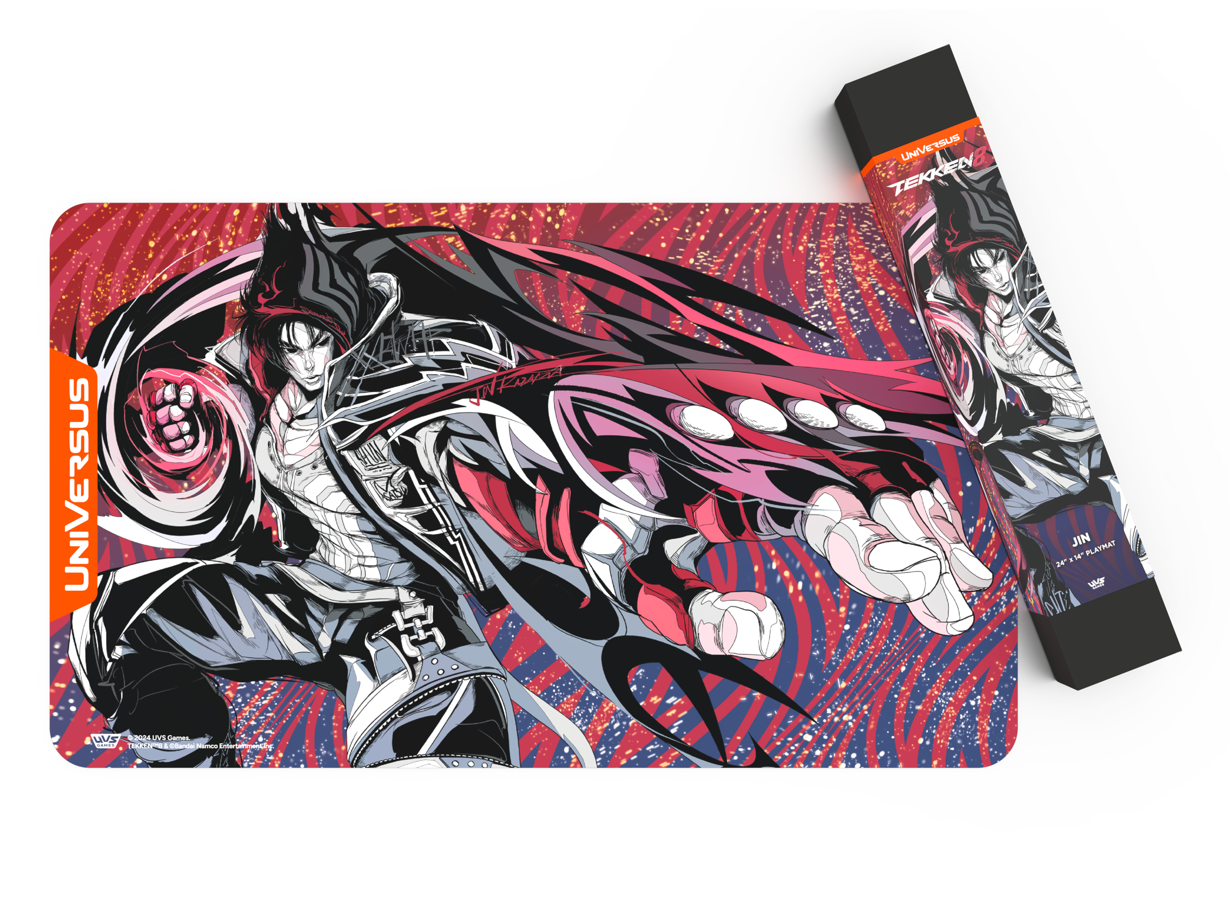 UniVersus CCG: Tekken 8- Jin Playmat | 810155270933