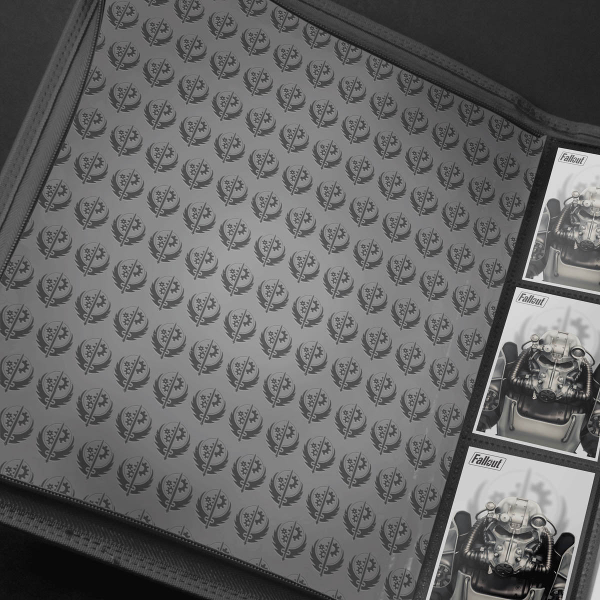 UP ZIP BINDER PRO FALLOUT BROTHERHOOD OF STEEL BETHESDA 9PKT | 074427165864