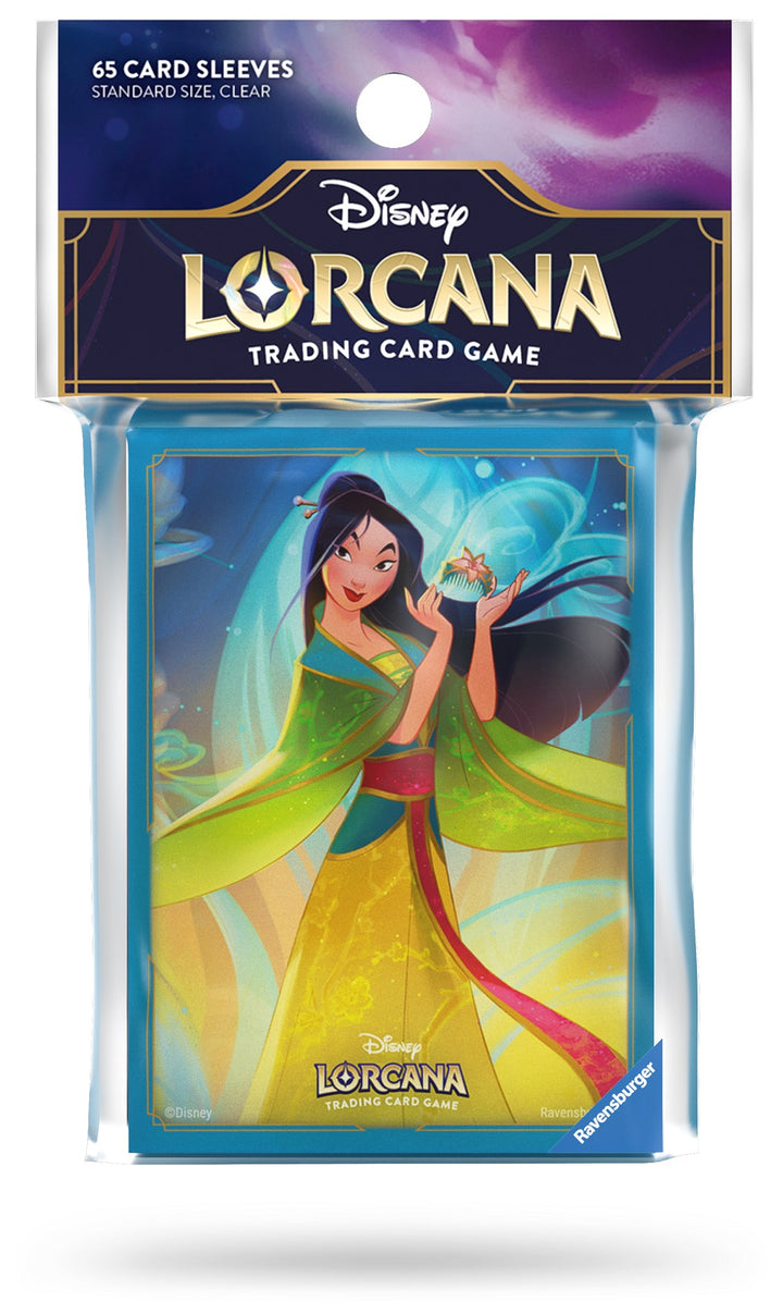 DISNEY LORCANA CARD SLEEVES SET 9 PACK B MULAN | 4050368986269