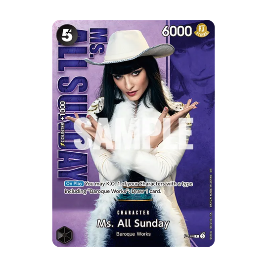 ONE PIECE CG PREMIUM CARD COLLECTION LIVE ACTION EDITION VOL.2 BAROQUE WORKS | 810199504742