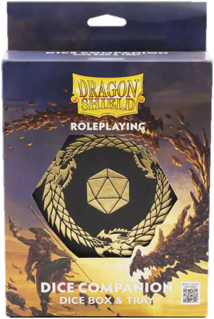 Dragon Shield: Dice Companion- Iron Grey | 5706569500269