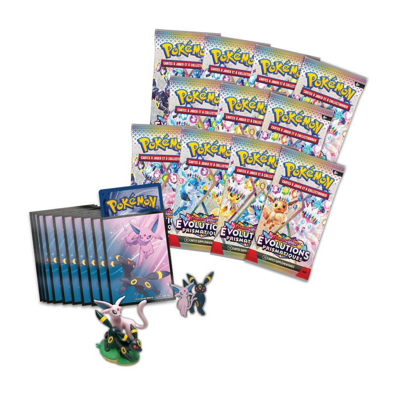 POKEMON FRENCH SCARLET AND VIOLET PRISMATIC EVOLUTIONS PREMIUM FIGURE COLLECTION | 196214112773