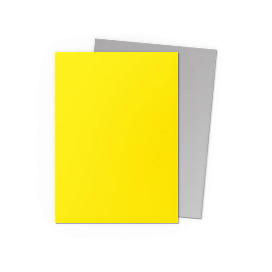DRAGON SHIELD SLEEVES DUAL MATTE YELLOW AND SILVER 100CT | 5706569150716
