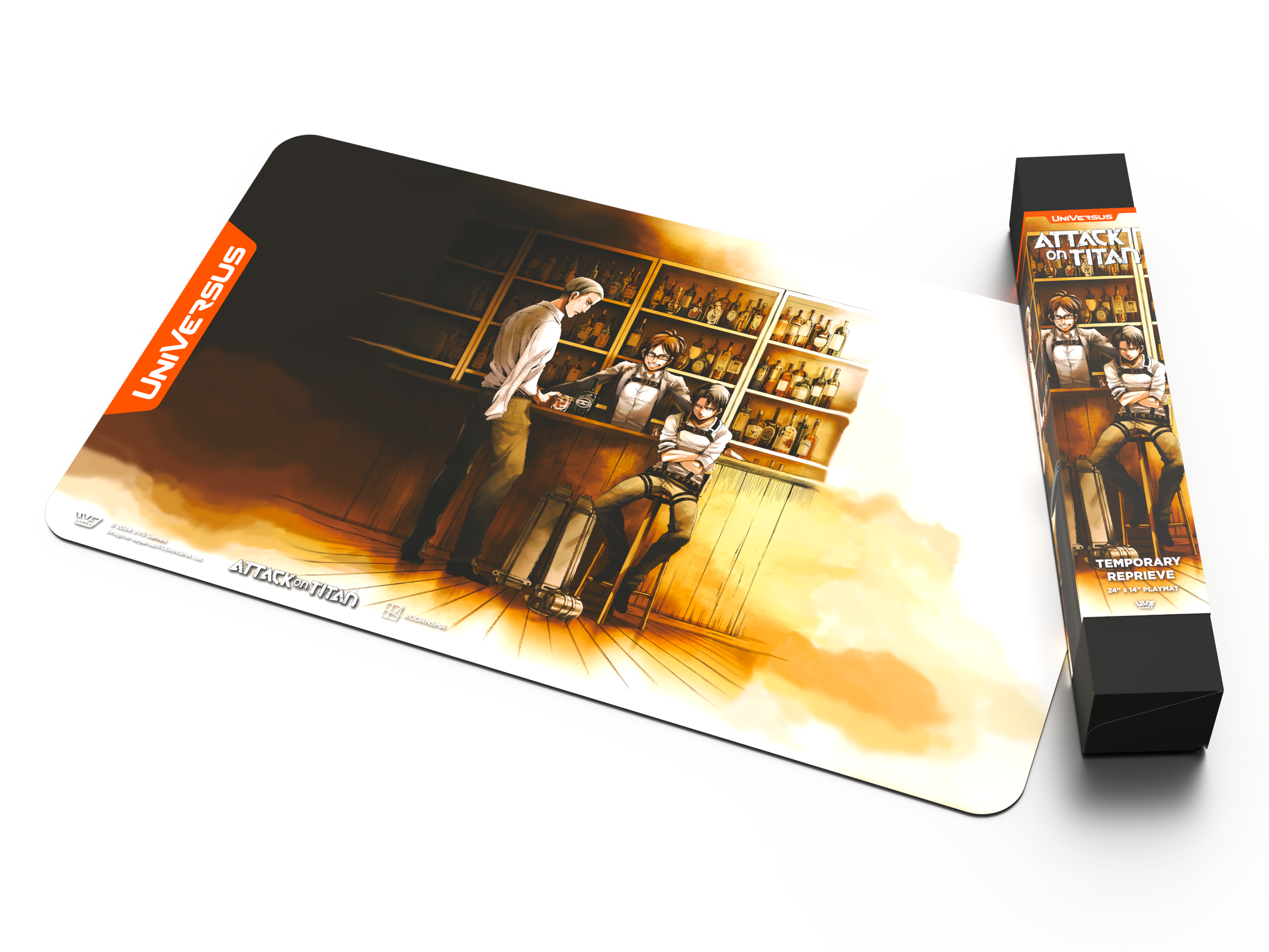 UniVersus CCG: Attack on Titan Origins of Power- Temporary Reprieve Playmat | 810155271503