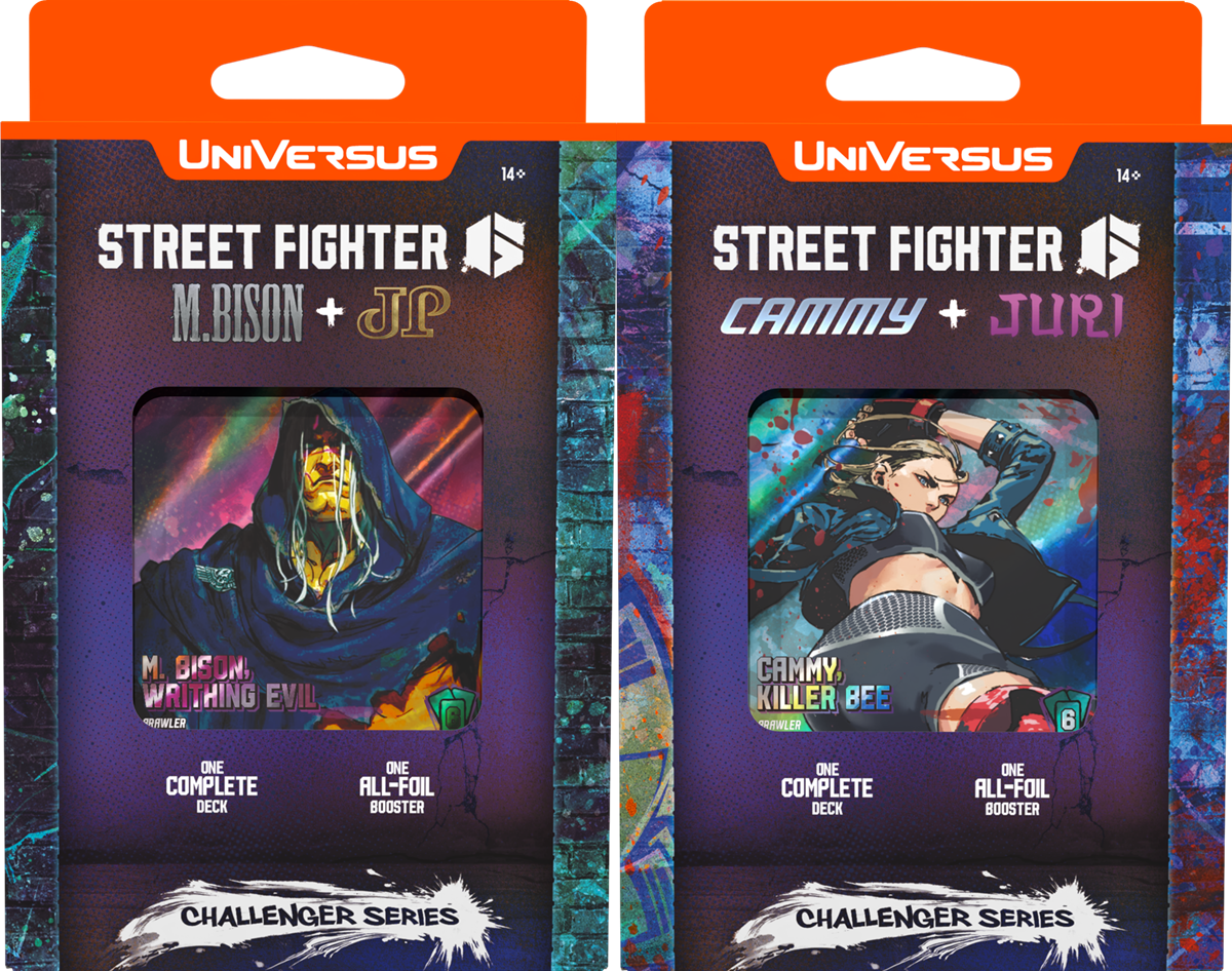 STREET FIGHTER 6 CHALLENGER SERIES #2 4CT DISPLAY