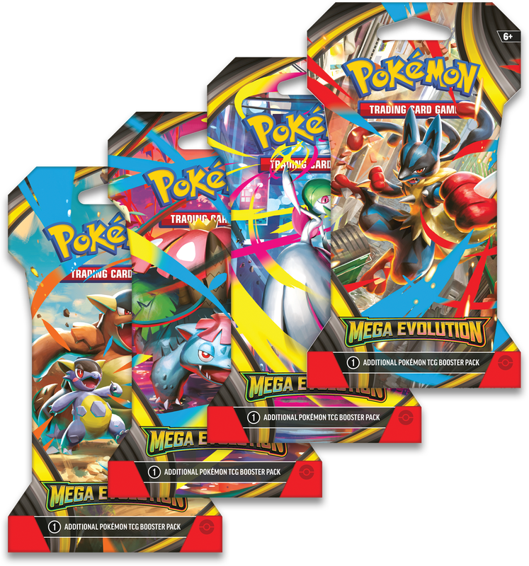 SLEEVED POKEMON ME01 MEGA EVOLUTION PACK | 196214115637