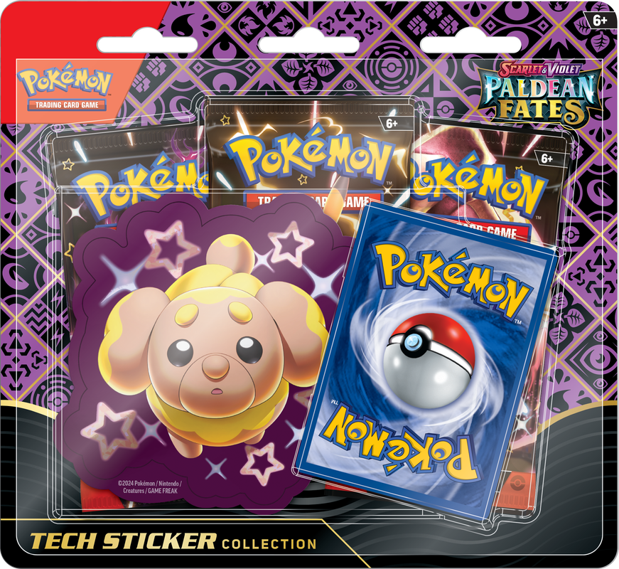 POKEMON SV4.5 PALDEAN FATES TECH STICKER COLL | 820650856136