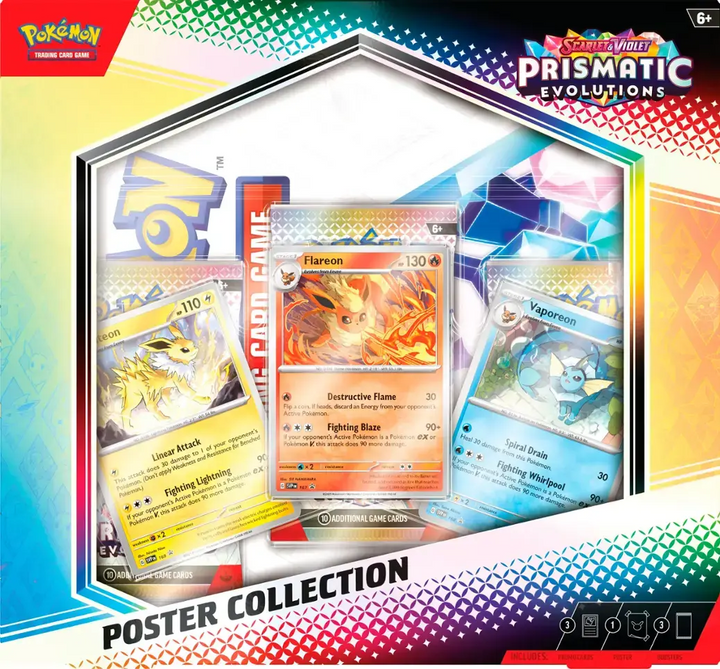 POKEMON SV8.5 PRISMATIC EVOLUTIONS POSTER COLLECTION | 196214112537