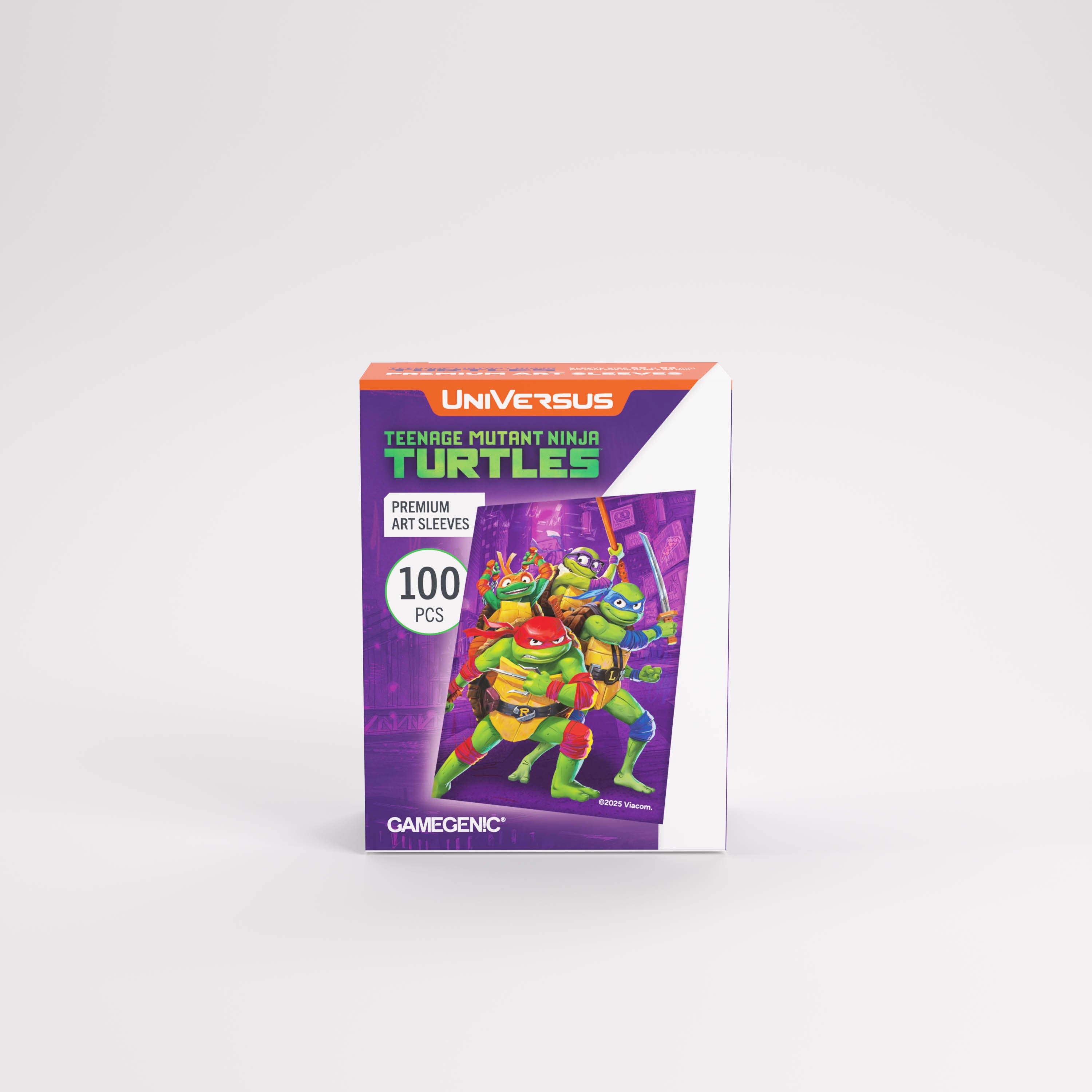TEENAGE MUTANT NINJA TURTLES GAMEGENIC PREMIUM ART SLEEVES 10CT DISPLAY | 810155272906