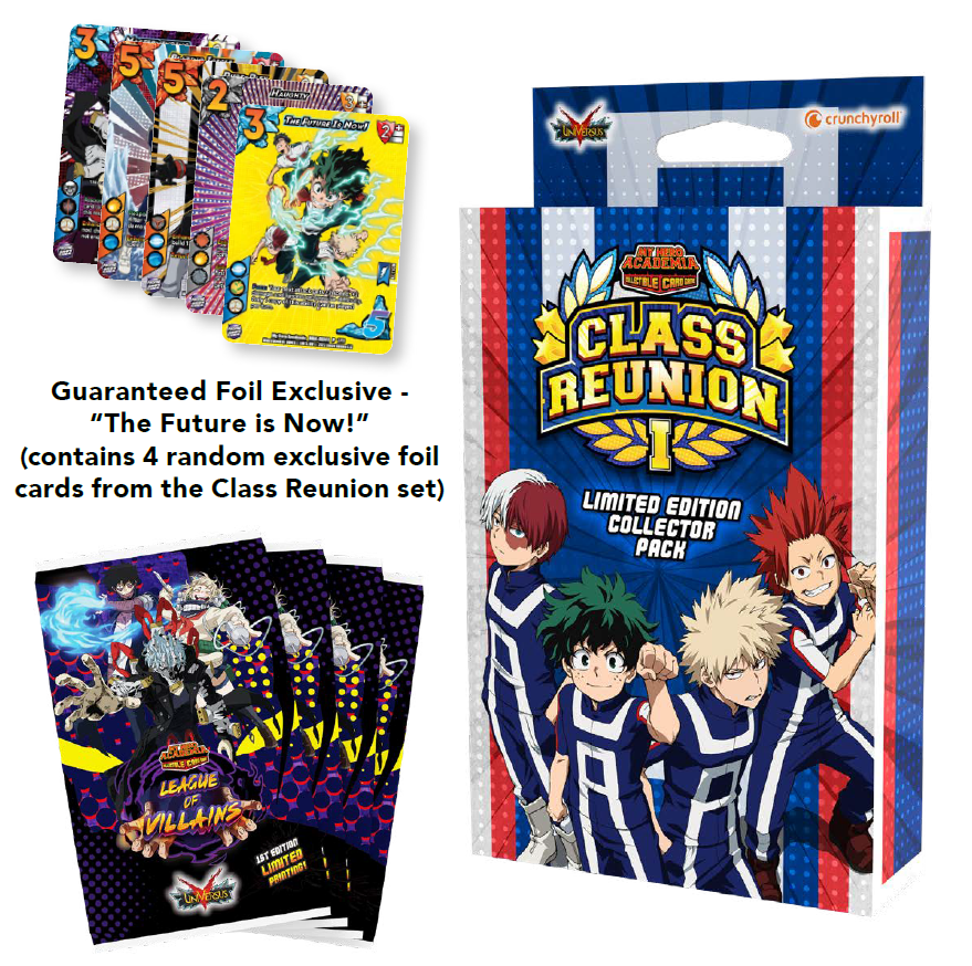 UniVersus CCG: Set 4- My Hero Academia Class Reunion 2022 Mass Booster Box | 850034738482