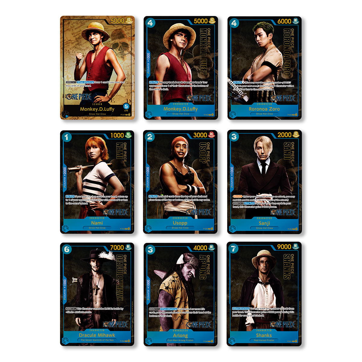 ONE PIECE CG PREMIUM CARD COLLECTION LIVE ACTION | 810059785304