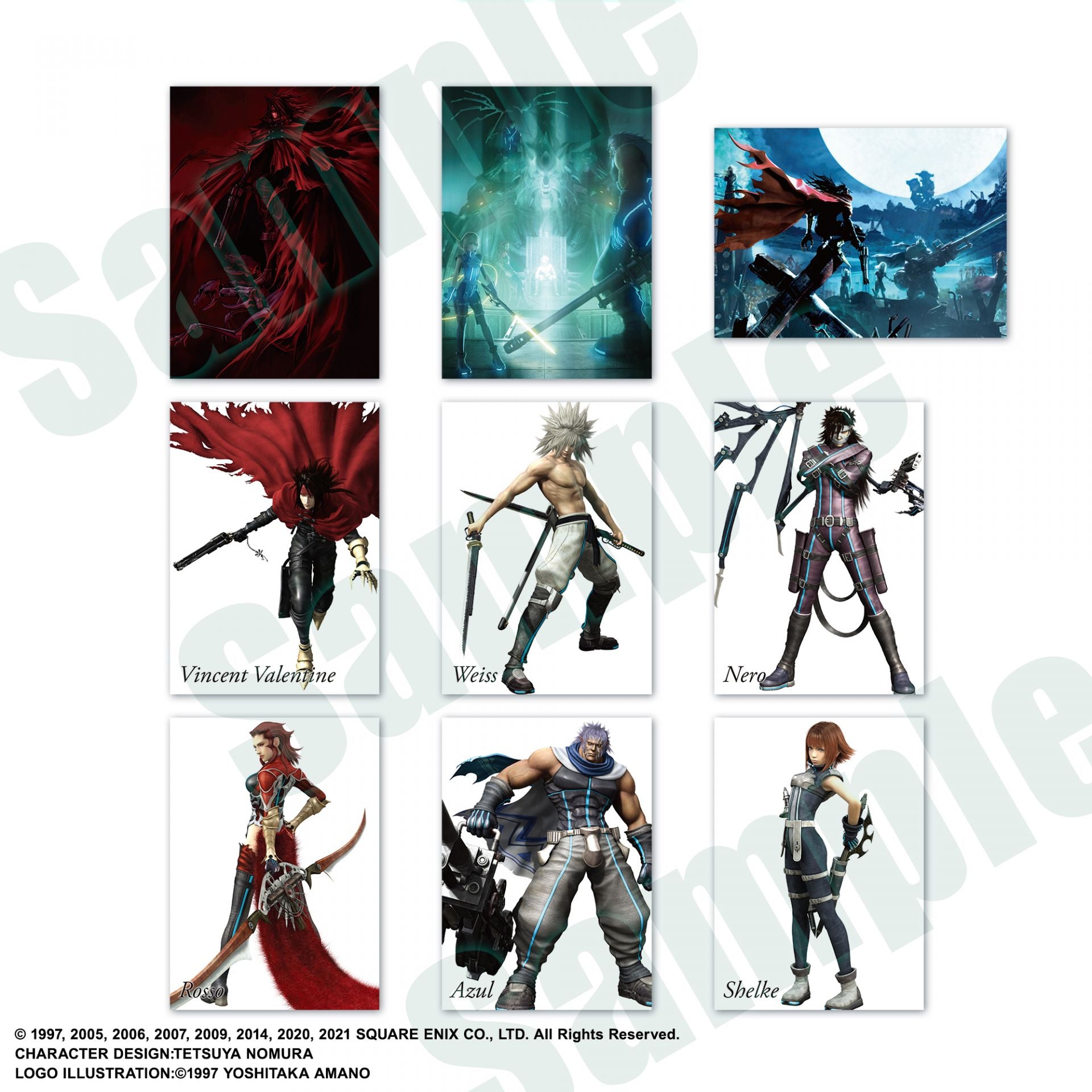 Final Fantasy TCG: Final Fantasy VII Anniversary Art Museum Digital Card Plus Display | 662248843896