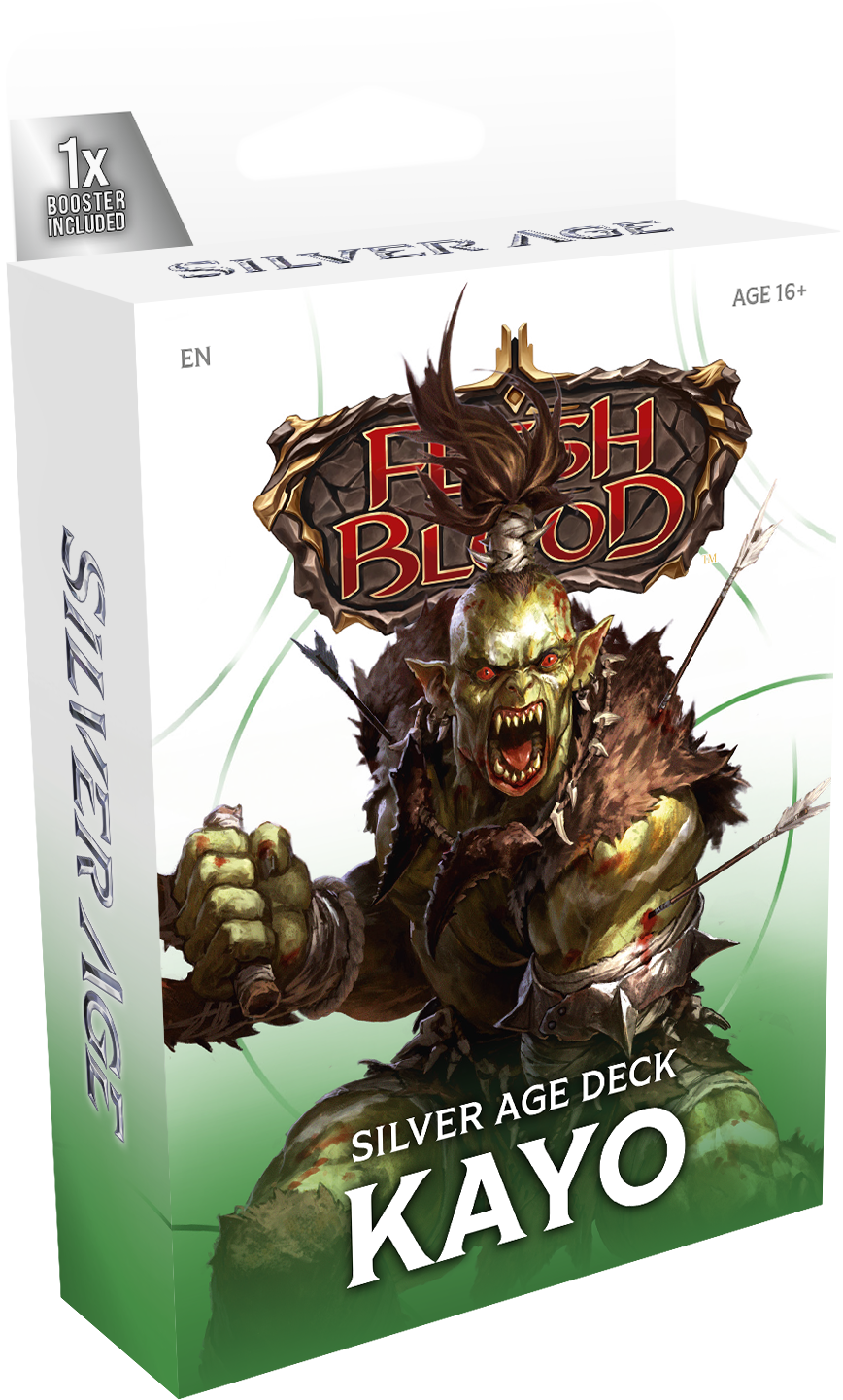 FLESH AND BLOOD SILVER AGE DECK CHAPTER 1 10CT DISPLAY | 9421037054599
