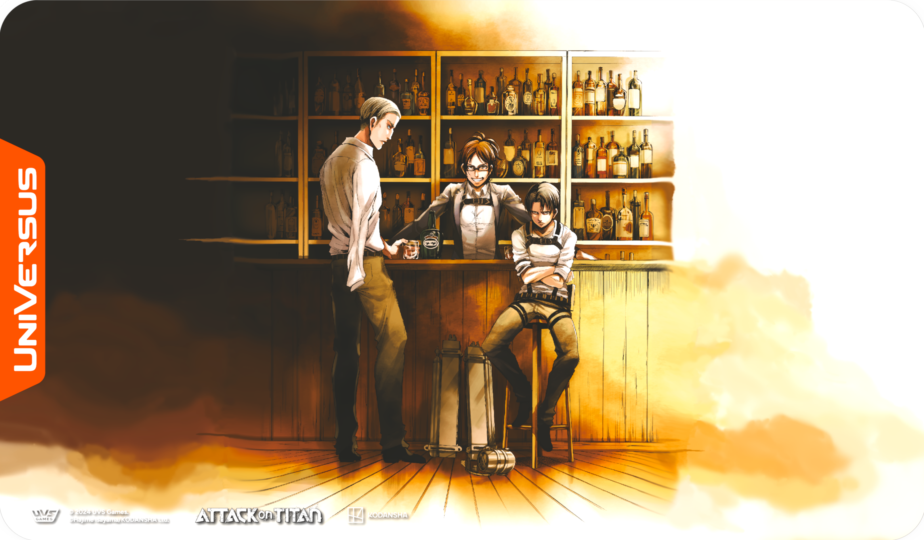 UniVersus CCG: Attack on Titan Origins of Power- Temporary Reprieve Playmat | 810155271503