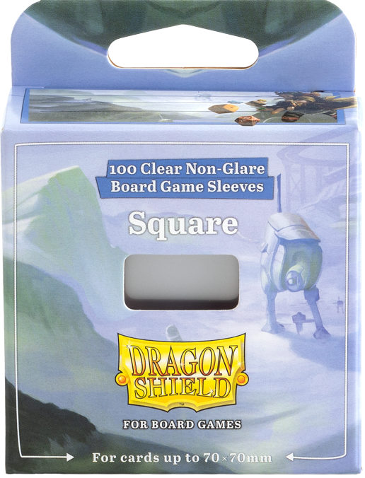 DRAGON SHIELD BG SLEEVES SQUARE 100CT | 5706569602079