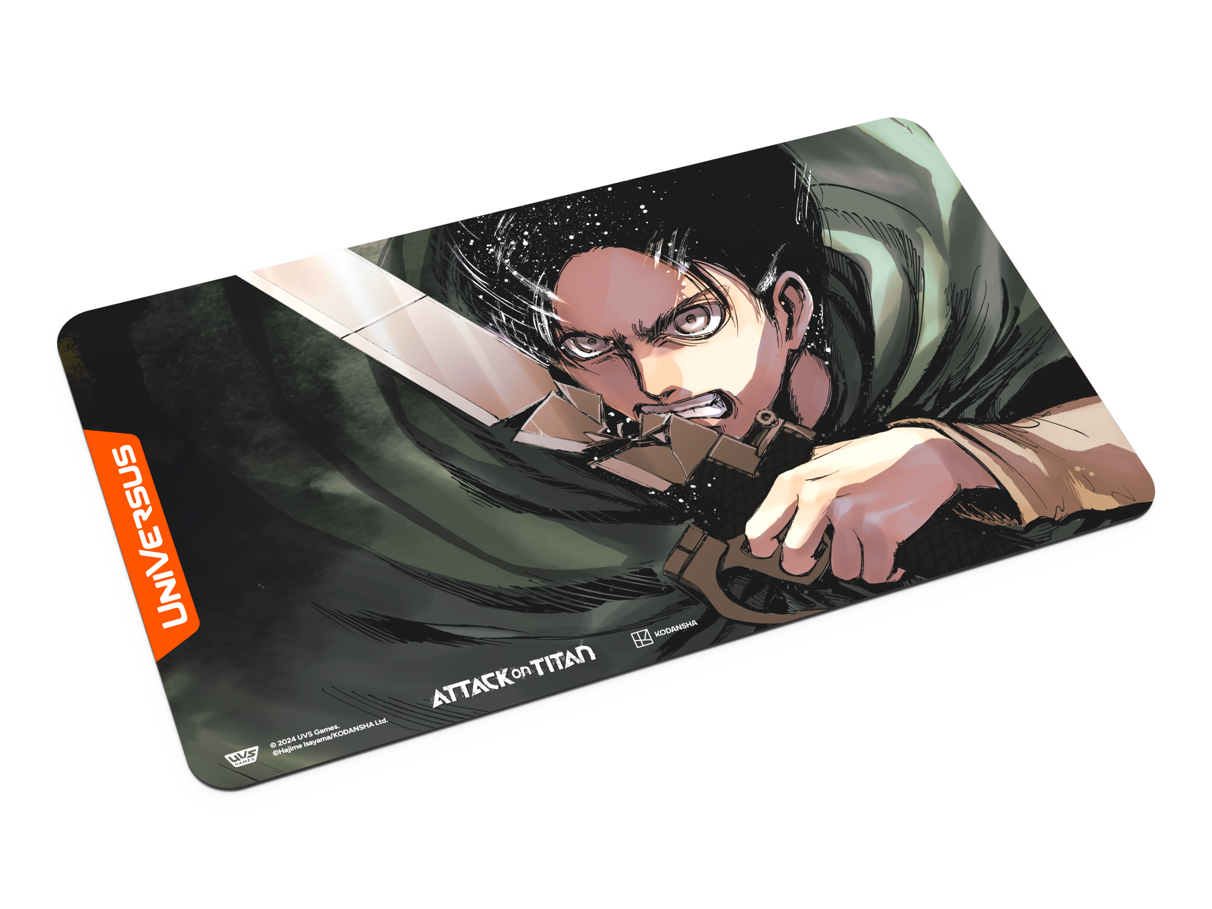 UniVersus CCG: Attack on Titan Battle for Humanity- Eren Yeager Playmat: | 810155270995