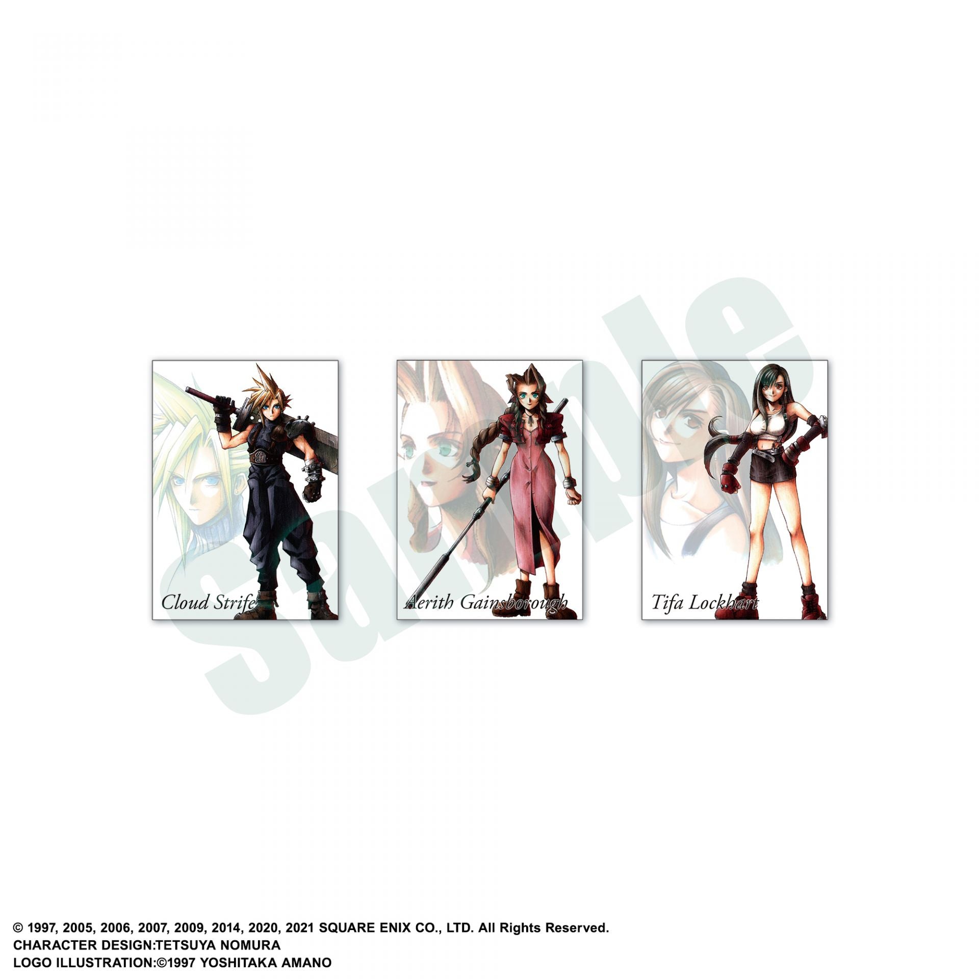 Final Fantasy TCG: Final Fantasy VII Anniversary Art Museum Digital Card Plus Display | 662248843896
