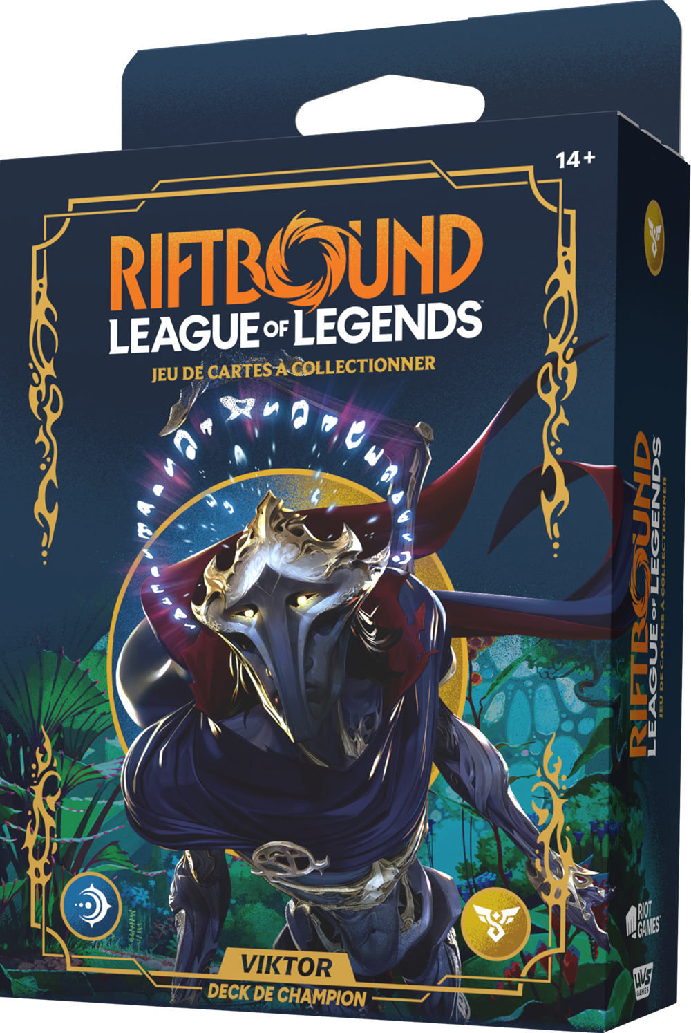 RIFTBOUND FRENCH LEAGUE OF LEGENDS TCG ORIGINS CHAMPION DECK VIKTOR 4CT DISPLAY | 810155275112