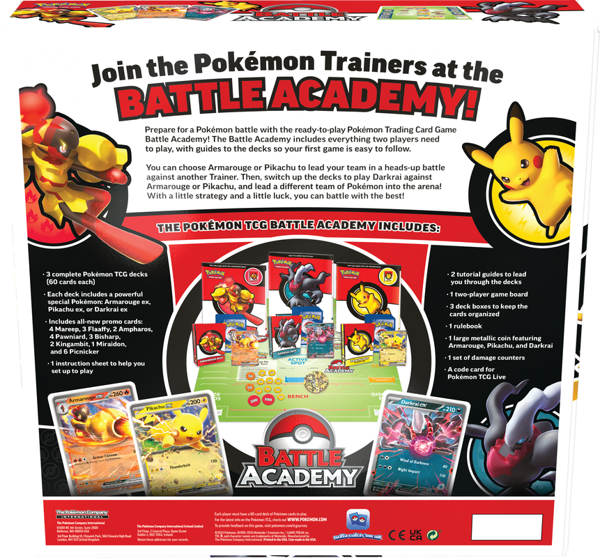 POKEMON BATTLE ACADEMY 2024 | 820650856952