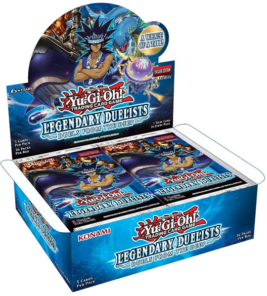 YGO LEGENDARY DUELISTS DUELS FROM THE DEEP BOOSTER | 083717857037
