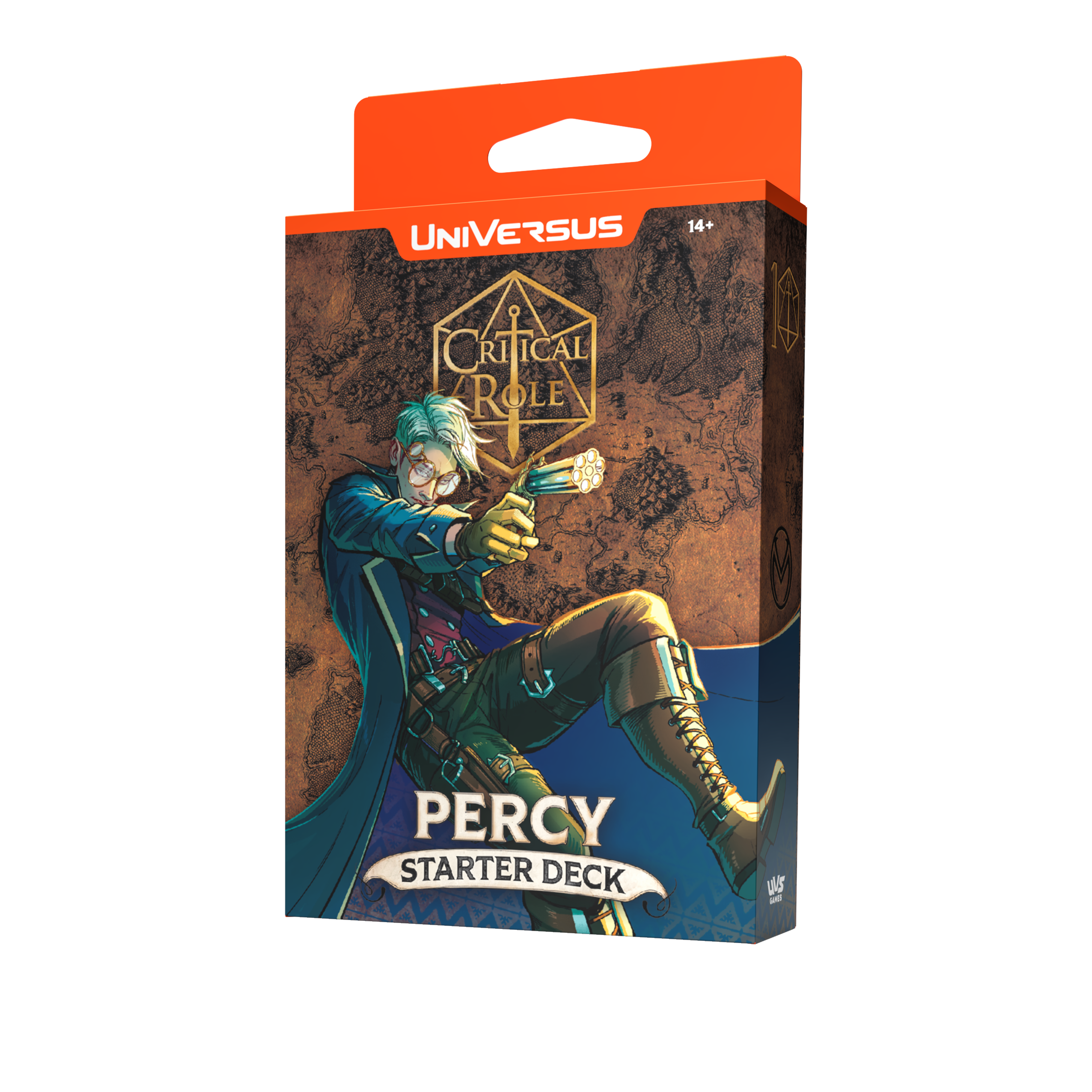 UniVersus CCG: Critical Role Heroes of Exandria- Starter Deck Display- Beau & Percy (8 Decks) | 810155271862