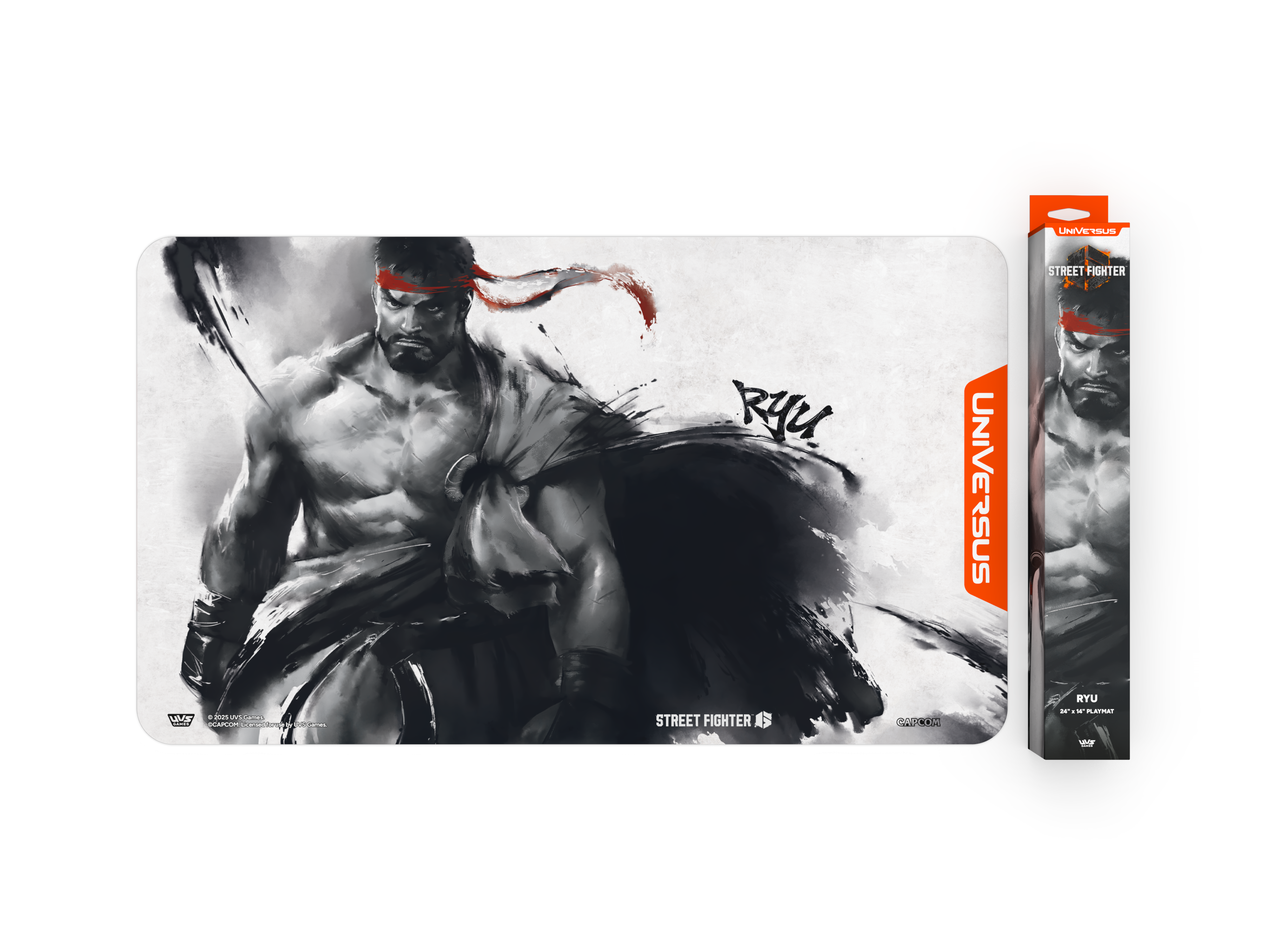 UniVersus CCG: Street Fighter 6 Challenger Series- Ryu Playmat | 810155272296