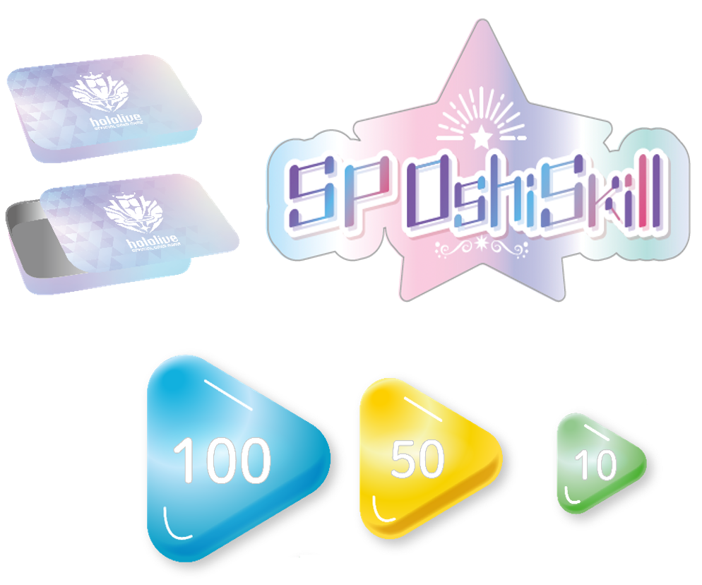 HOLOLIVE CG OFFICIAL COUNTER SET(HOCG-COUNTSET) | HOCG-COUNTSET