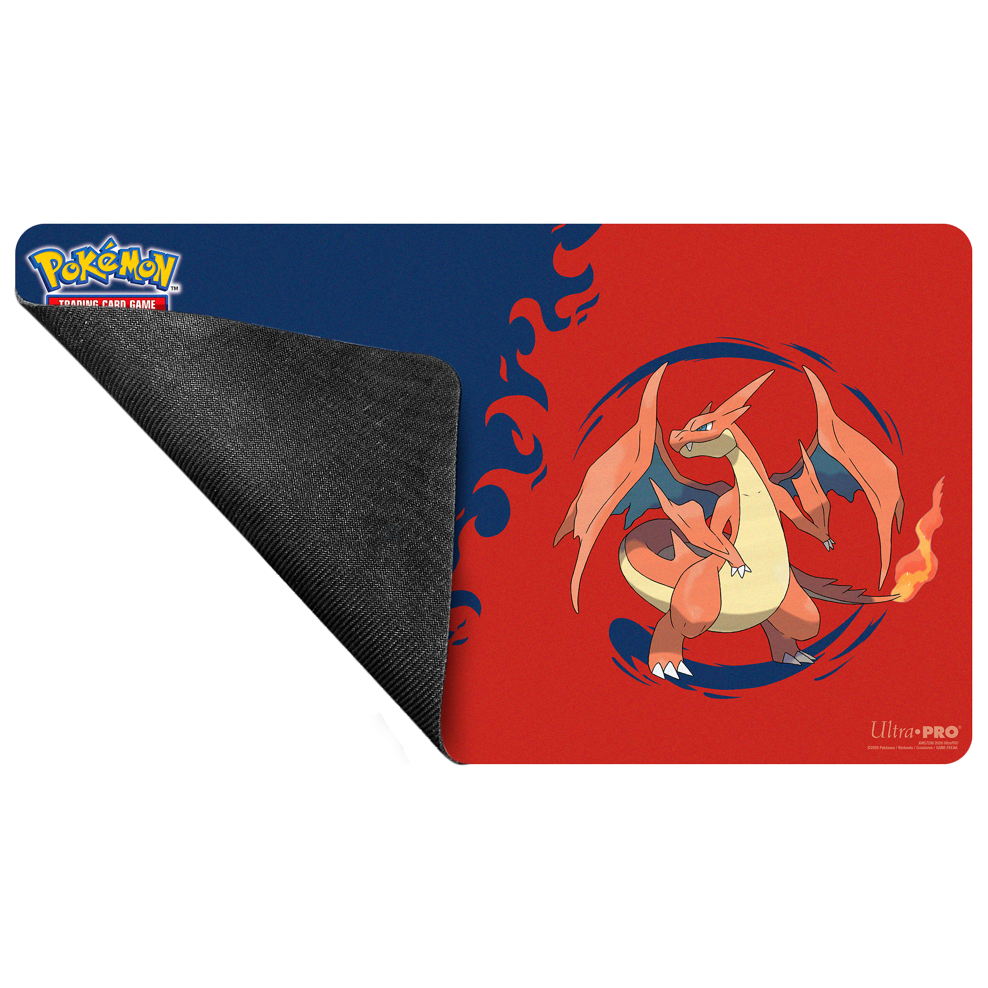 UP PLAYMAT POKEMON MEGA CHARIZARD X & MEGA CHARIZARD Y | 074427167387