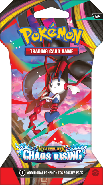 SLEEVED POKEMON ME04 CHAOS RISING PACK | 196214140424