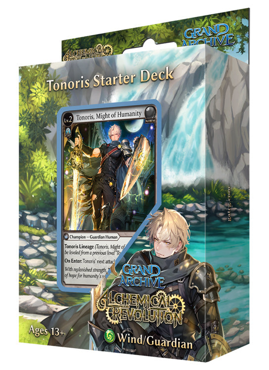 Grand Archive TCG: Alchemical Revolution- Starter Deck Display | 655471701583